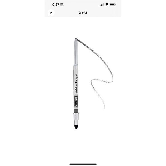 Clinique - Quickliner for Eyes - 04 Slate - With Smudger Full Size New In Box - Picture 8 of 8